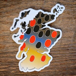 Scotland Brown Trout Sticker Decal