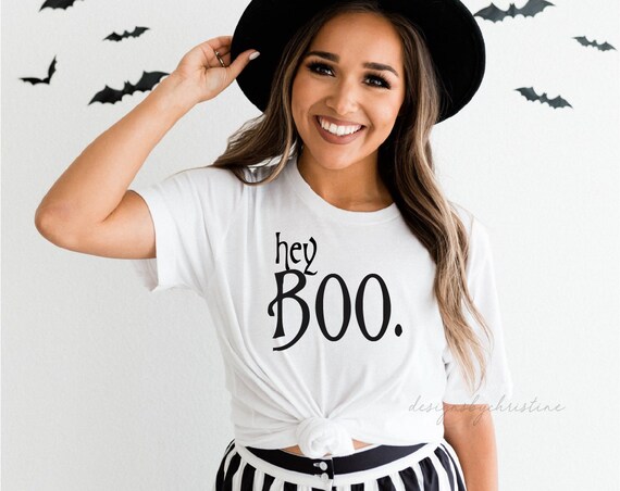 Hey boo shirt | halloween shirt | Boo shirt | Fall shirt | flannels | family halloween shirt | kids boo shirt