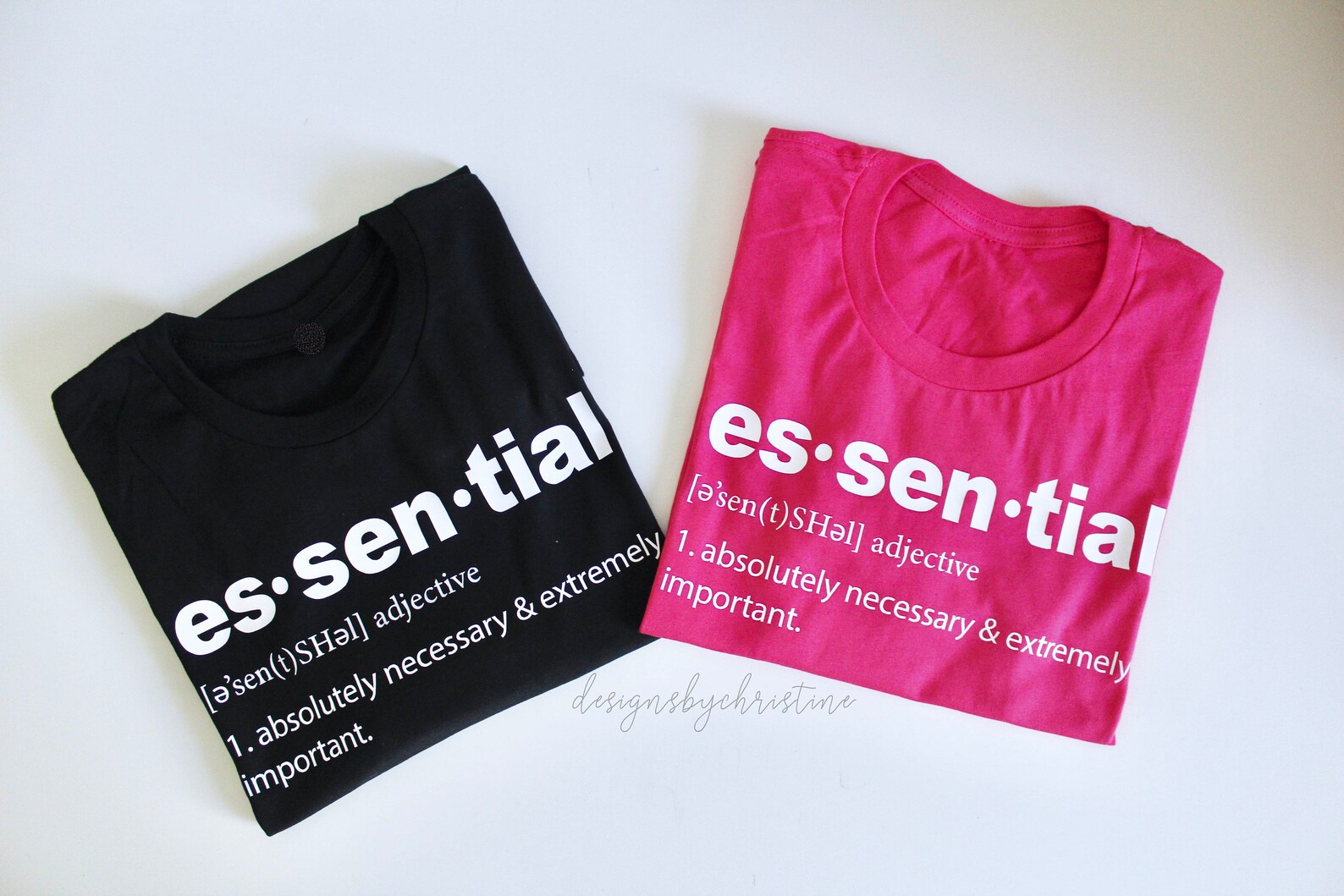 Essential Tee Definition Essential tee essential lounge Etsy