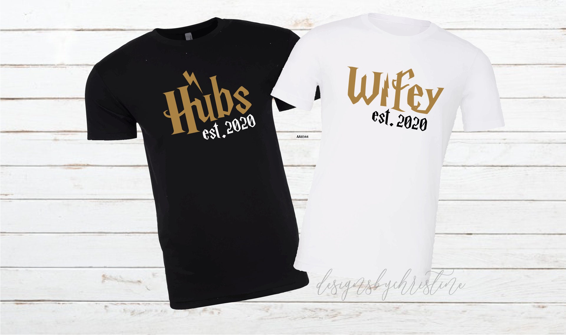 wifey and hubby shirts