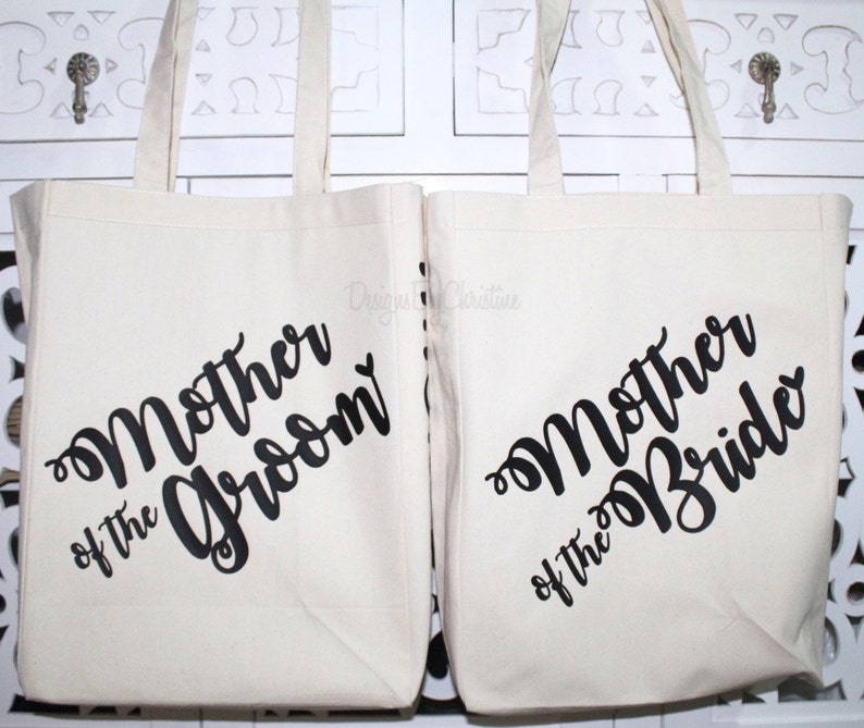 Mother of the groom tote bag Mother of the Bride Tote Bag