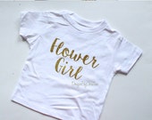 Flower Girl shirt. Glitter shirt. Flower Girl Tee. Flower girl. Petal Patrol. Flower girl shirt