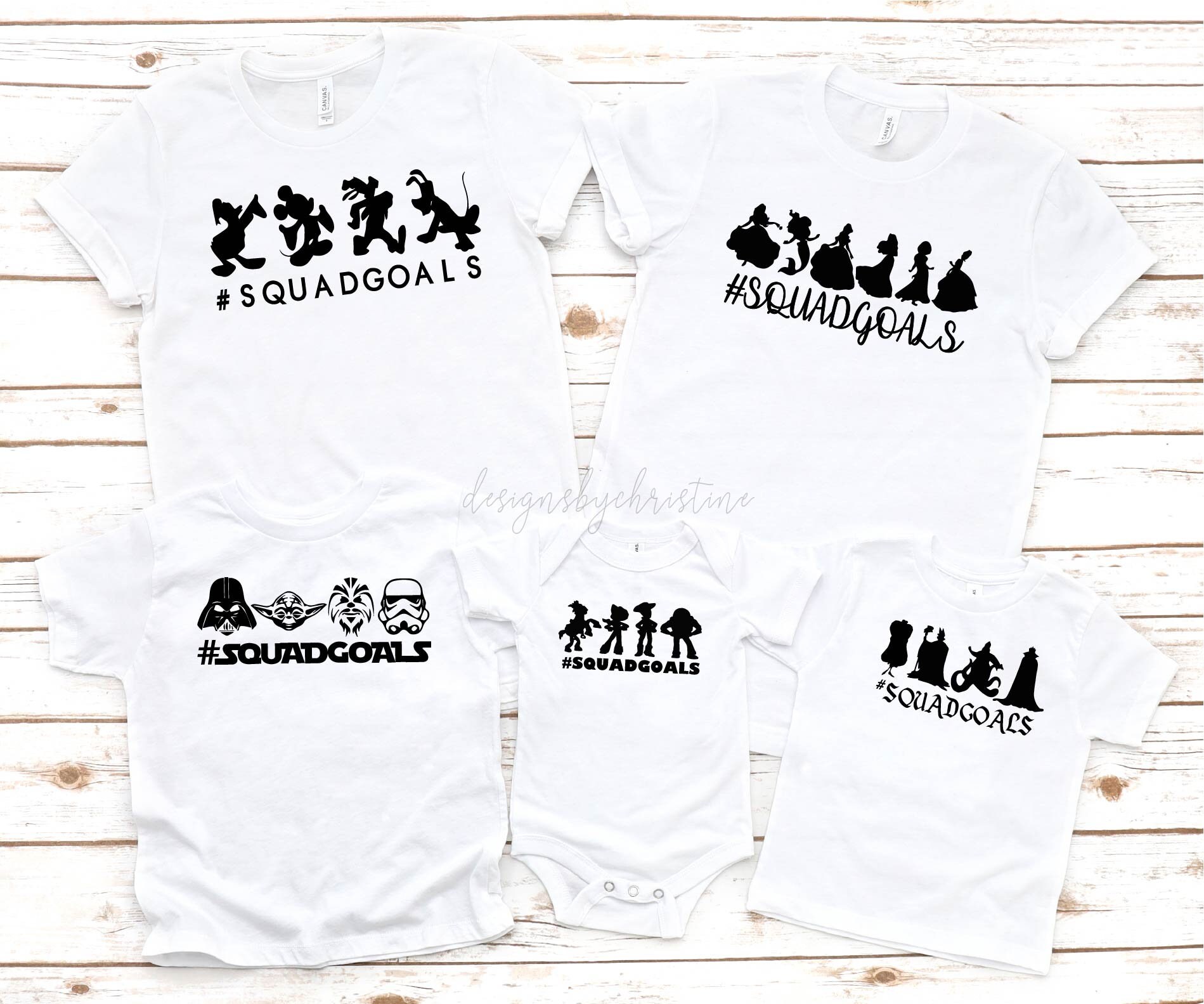 Disney Squad Family Shirt | Princess 