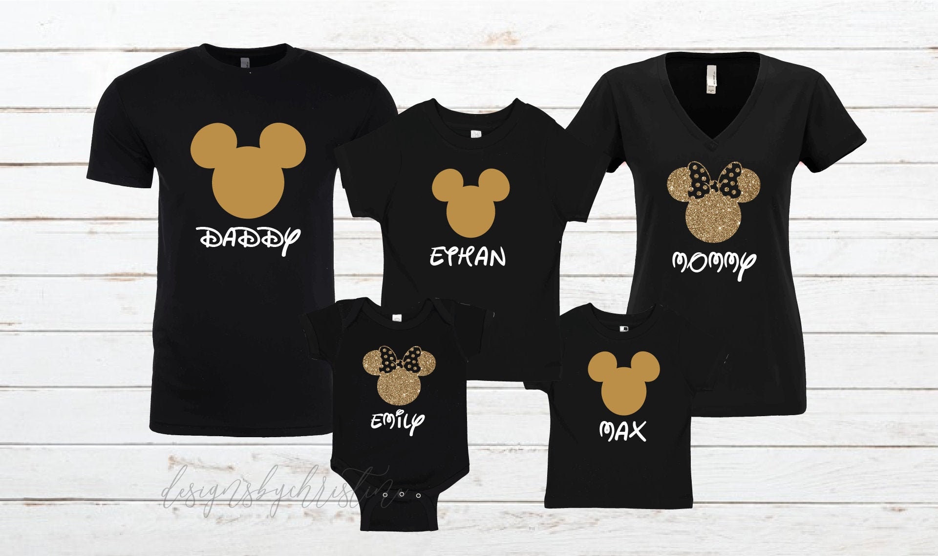 etsy disneyland family shirts