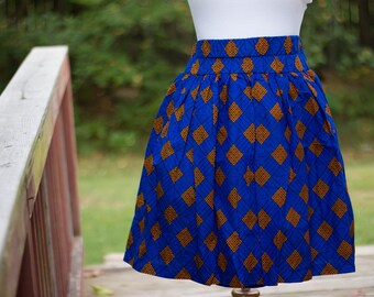 Nkonim African Print Ankara Skirt