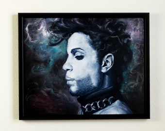 Prince Rogers Nelson Original Painting, Great Gift Idea, Gift for Him, Gift for Her