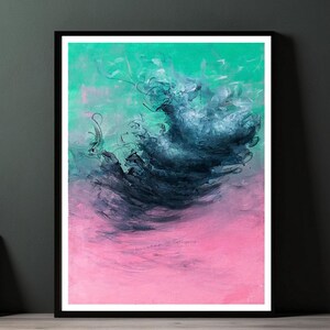 Colorful Cloud Giclee Art Print | High-Quality Wall Art | Unique Home Decor | Perfect Gift for Art Lovers