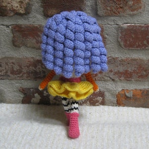 PATTERN Lalaloopsy Peanut Amigurumi Crochet Doll Photo Tutorial PDF image 4