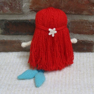 ARIEL Mermaid Amigurumi Pattern Crochet Doll Pattern Amigurumi Princess Pattern Tutorial PDF Plush Doll Girl image 4