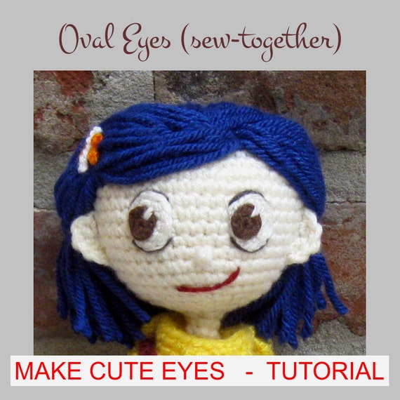 CROCHET PATTERN Eyes for Amigurumi Toys Beautiful Crochet Eyes for