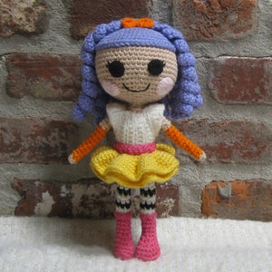 PATTERN Lalaloopsy Peanut Amigurumi Crochet Doll Photo Tutorial PDF image 3