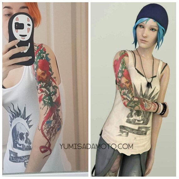 Chloe Price Life is Strange Game Temporary Tattoo Perfect for - Etsy Hong Kong Chloe Price Life is Strange Game Temporary Tattoo Perfect for - Etsy Hong Kong