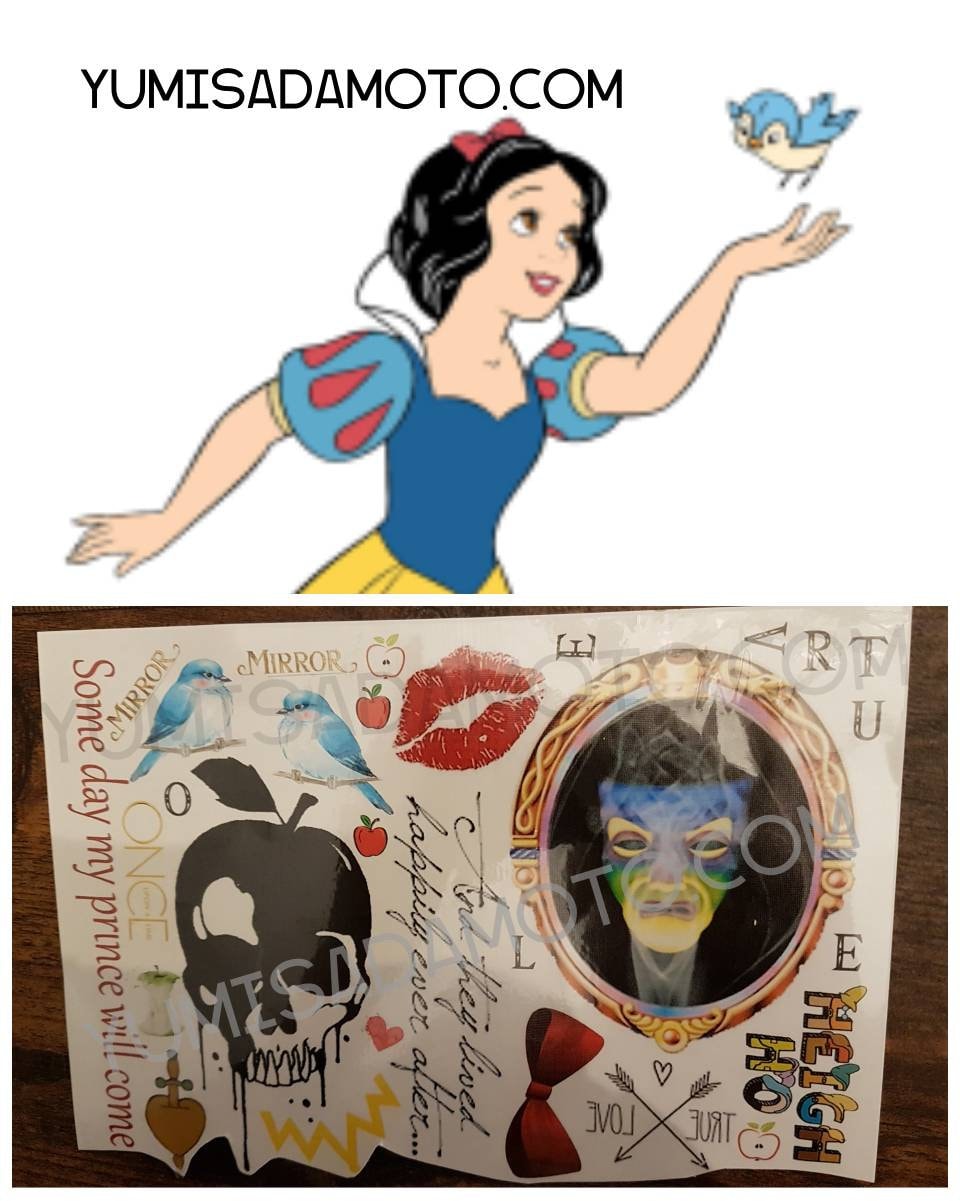 Snow White Drawing Tattoo
