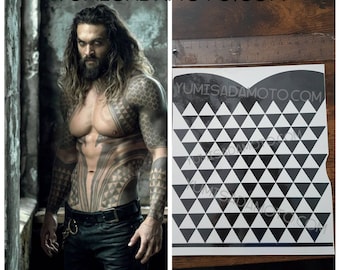 Aquaman Tattoo Etsy