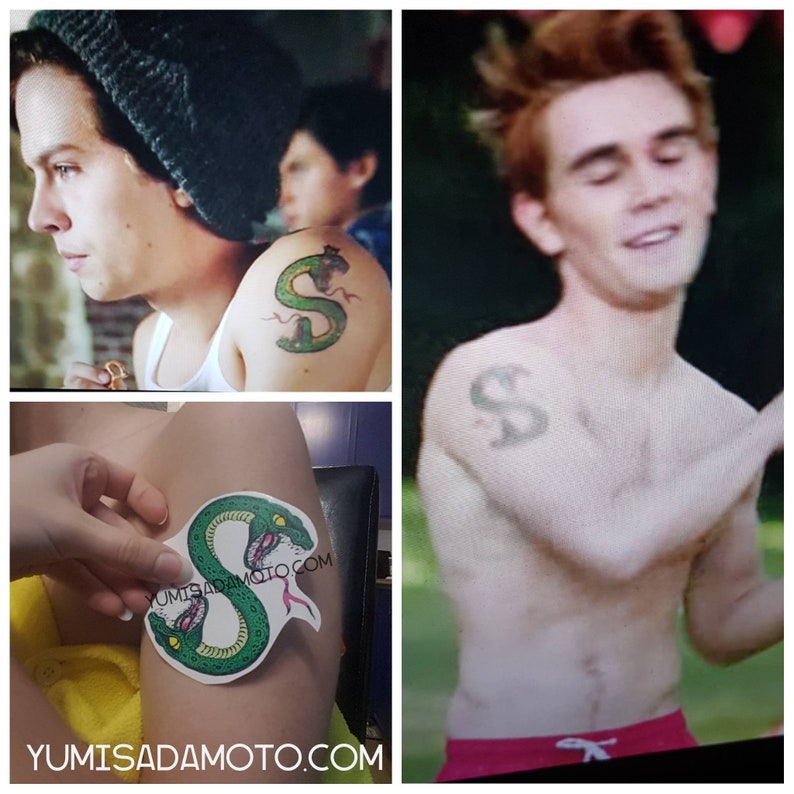 Riverdale Jughead Side south serpents tattoo new Riverdale season Archie