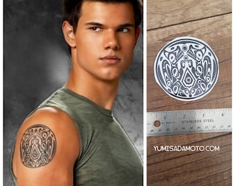 Jacob Twilight saga temporary Tattoo team jacob Midnight sun Eclipse new moon breaking dawn the pack wolf