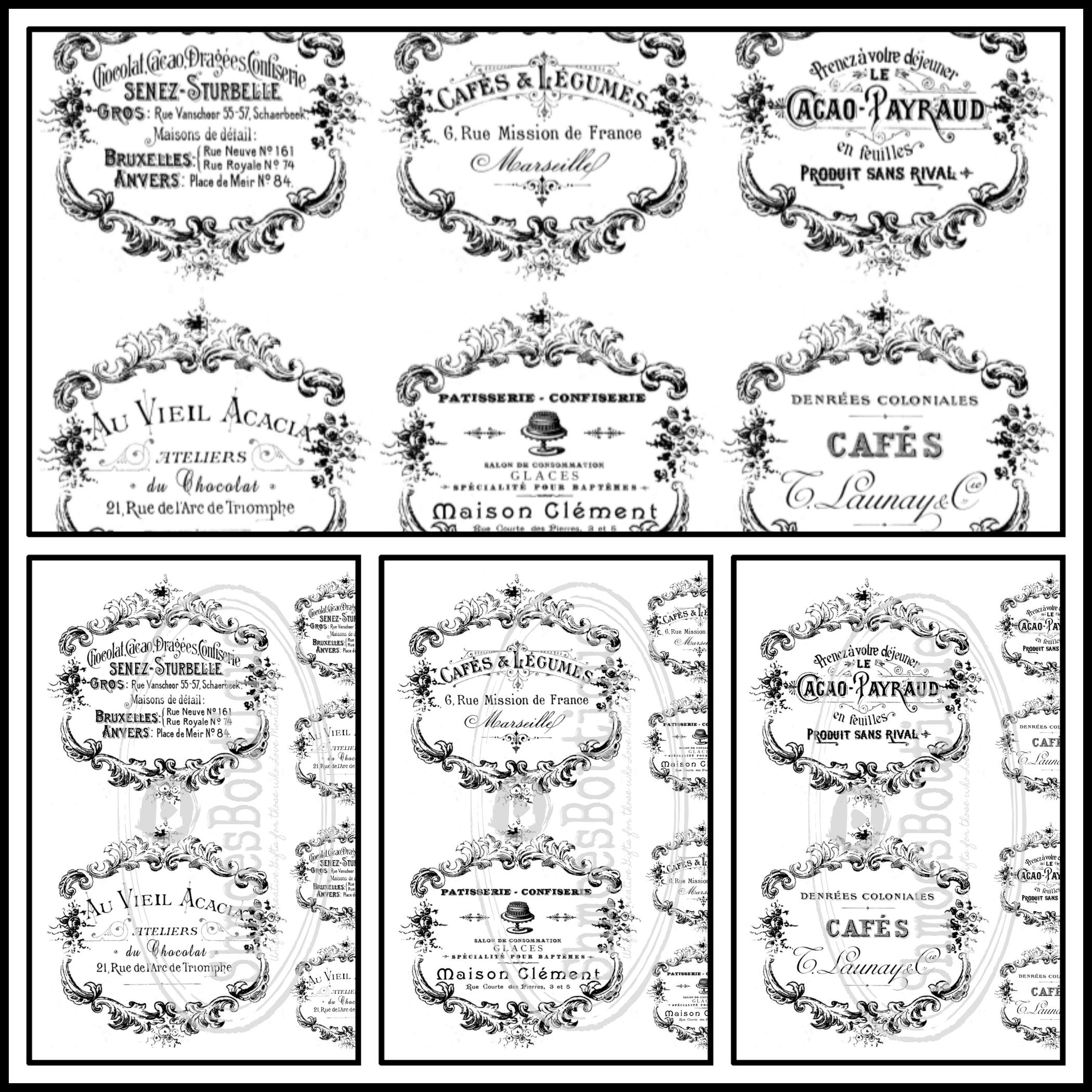 Waterslide Decals for use on Kiln Fired Pottery Fused Glass Etsy