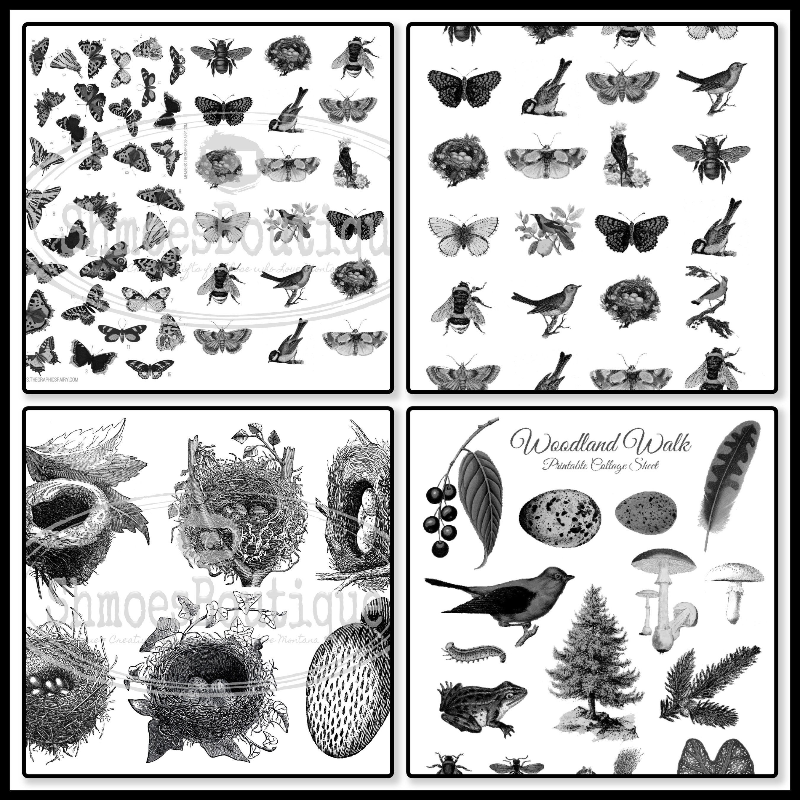 Waterslide Decals for use on Kiln Fired Pottery Fused Glass Etsy