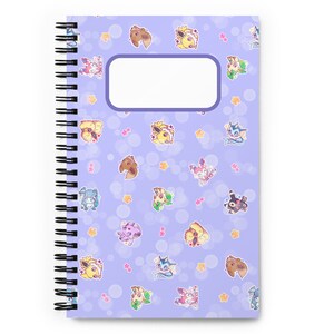 Evolution Fox Family Spiral Notebook - Etsy
