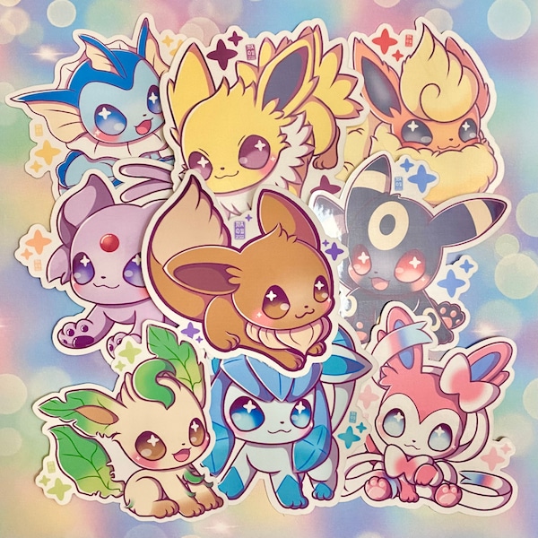 Evolution Fox Sticker Pack