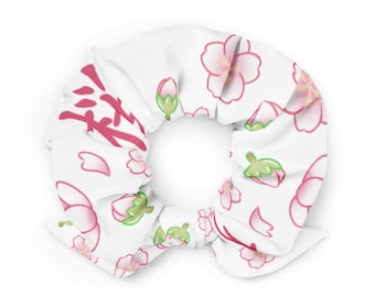 Sakura Cherry Blossom Scrunchie