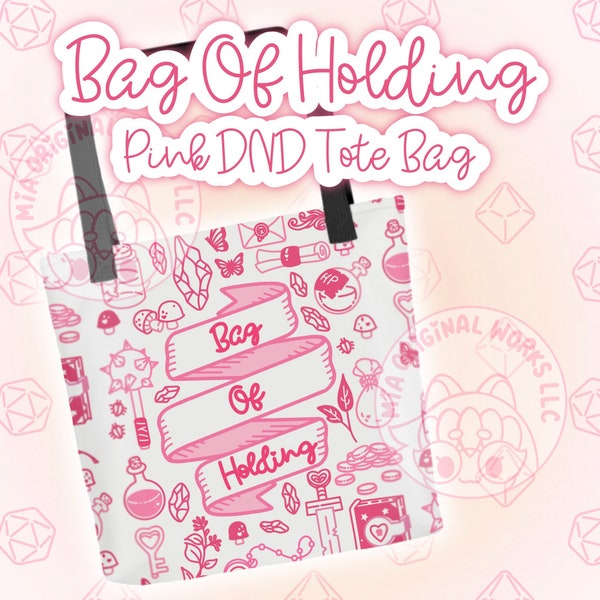 Bag Of Holding Pink DND Bolso tote