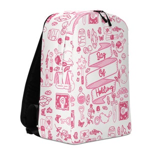 Bag of Holding Pink Minimalist Backpack