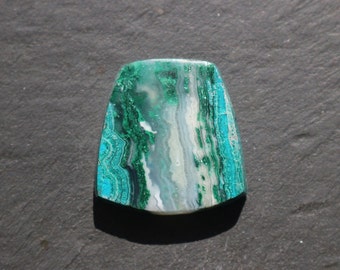 Gem silica Chrysocolla Cabochon