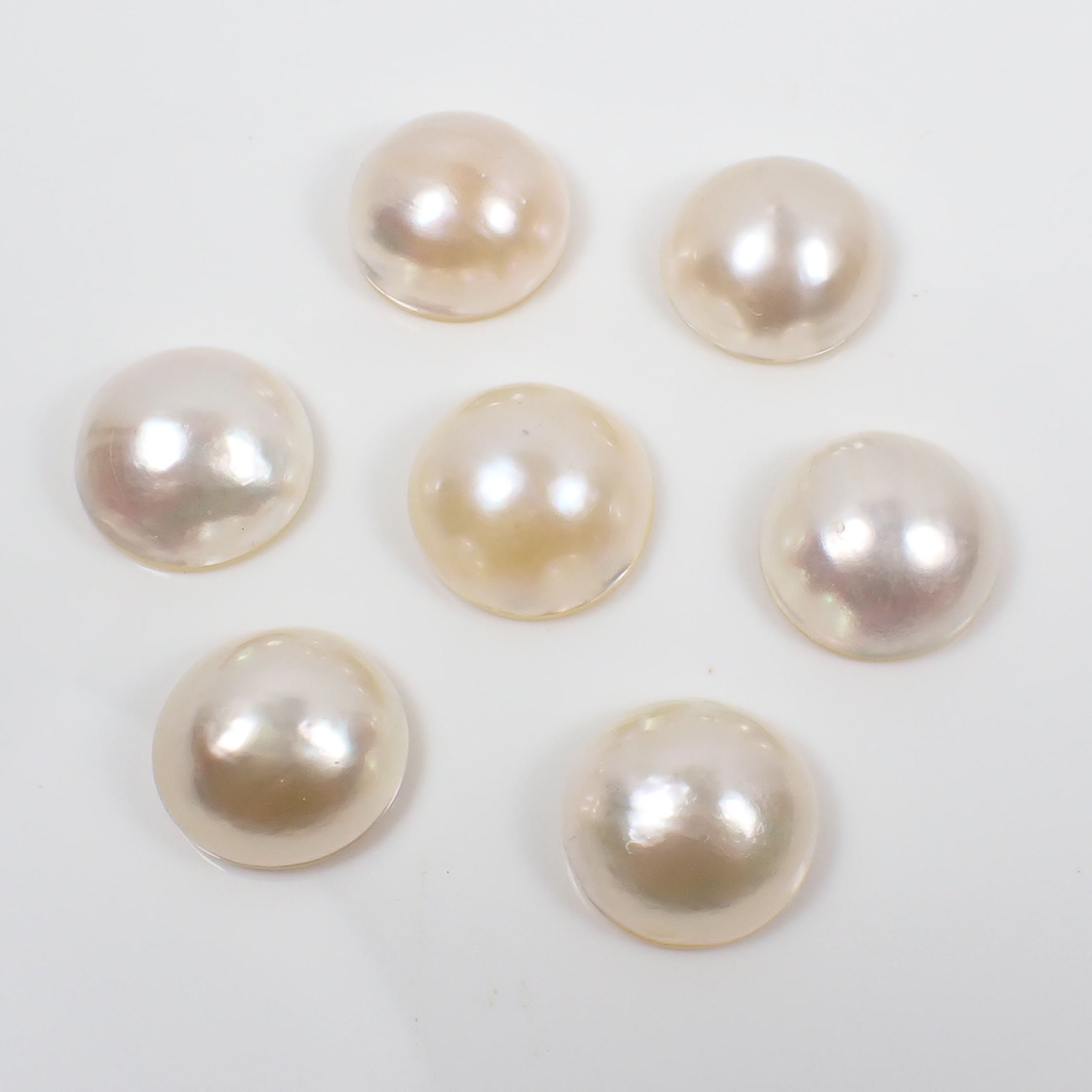 Red Flat Back Faux MIXED Size Half Pearls 60 Grams 3mm, 4mm, 5mm, 6mm, 8mm,  10mm Half Round Embellishments, Diy, Crafts 