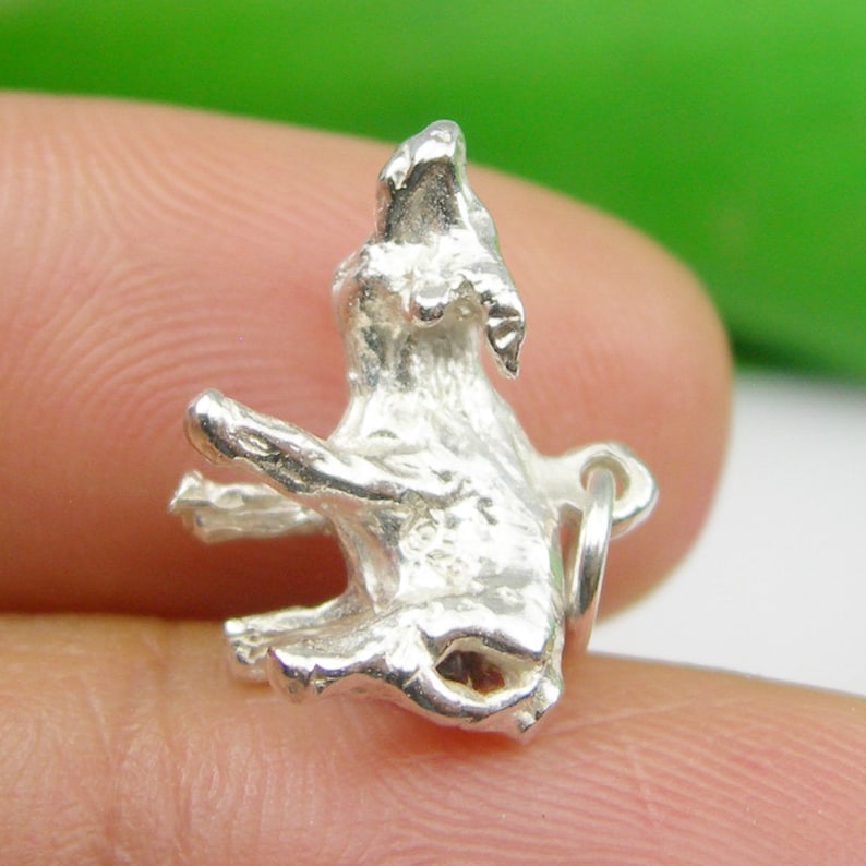 CH02 Year Of The Ox Bull Chinese Zodiac Animal Birthday Charm Pendant Genuine 925 Sterling Silver or Genuine 750 18k or 375 9k Yellow Gold
