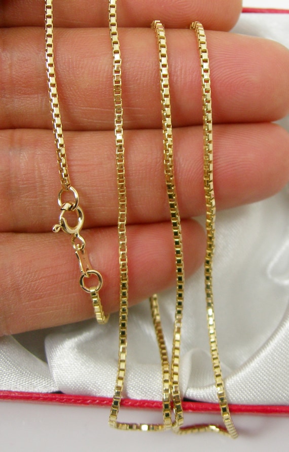9ct box chain 9ct box chain