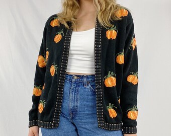 halloween cardigan