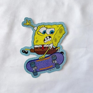 Vintage 2003 Spongebob Squarepants Sticker Sandy Lion