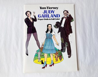 Tom Tierney Judy Garland Paper Dolls in Full Color Wizard of Oz - Etsy