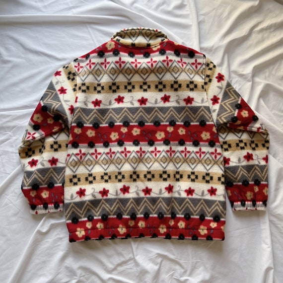 90s Alfred Dunner Fleece Sweatshirt Petite Small … - image 2