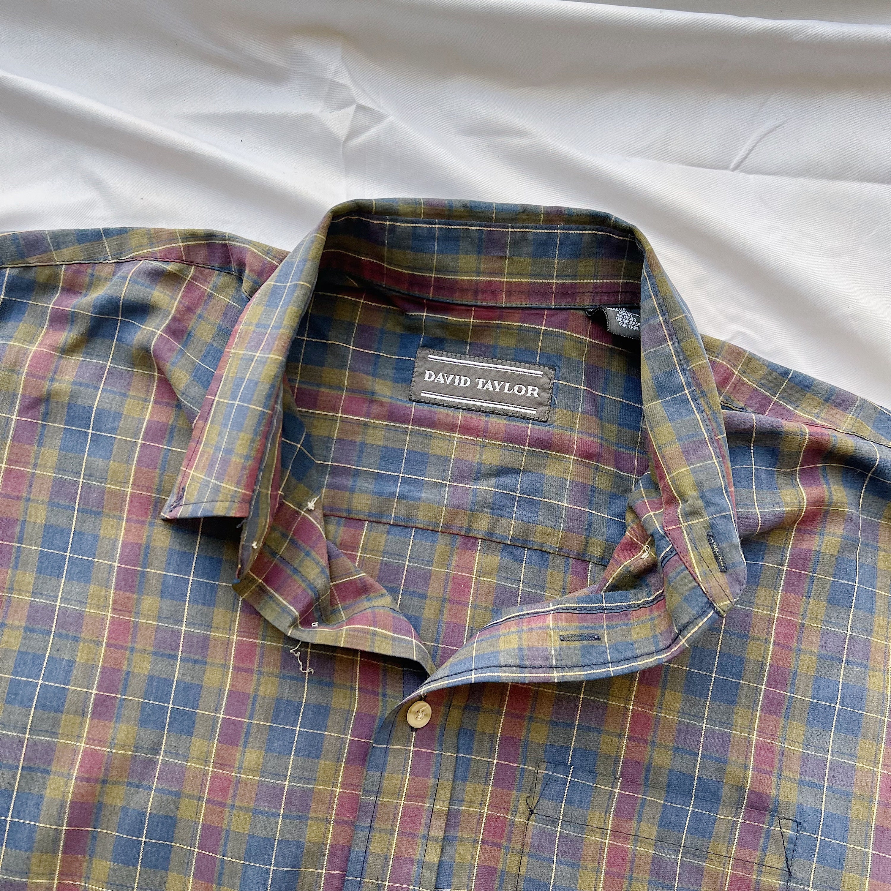 david taylor dress shirts David Taylor Mens Dress Shirt RN#15099 size