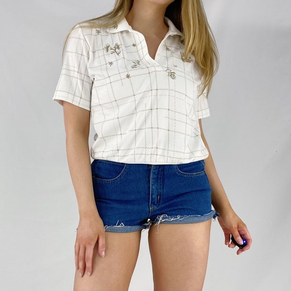 90s Koret Francisca Petite Polo Shirt 