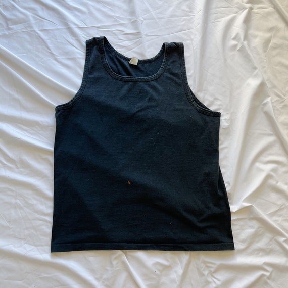 80s Tank Top Size Large Faded - image 1