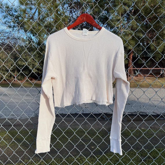 Vintage Y2K Glaciers Edge Thermal Long Sleeve Shirt Size Large