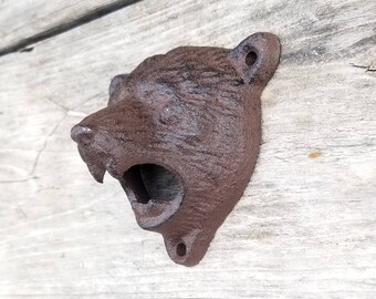 Bear Bottle Opener Etsy