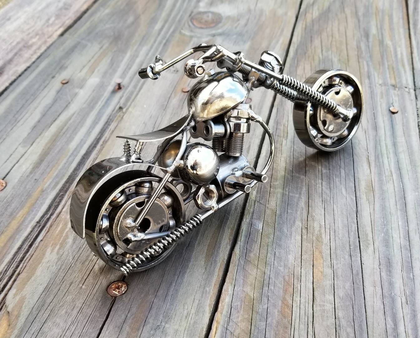 Motorcycle harley gifts for him dirtbike gift upcycled Etsy