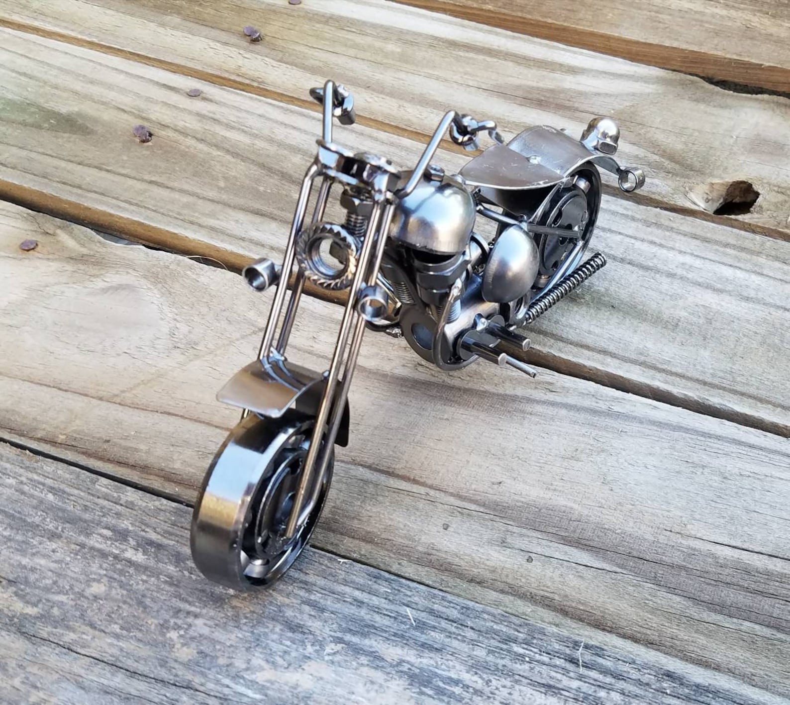 Motorcycle harley gifts for him dirtbike gift upcycled | Etsy
