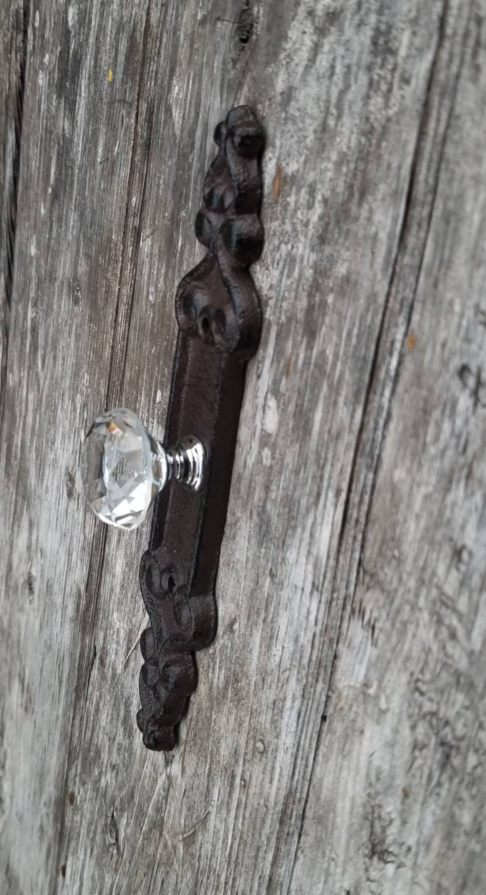 Wall Hook Door Knob Cast Iron Hook Rustic Hook Entry Hook Etsy