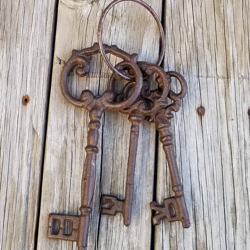 Skeleton Key Decor - Etsy