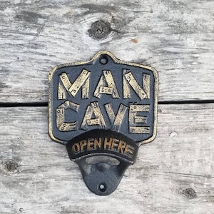 Beer Bottle Opener, wall mount bottle opener, bottle opener, rustic beer decor, beer bottle opener, Man Cave, gifts for him, beer decor