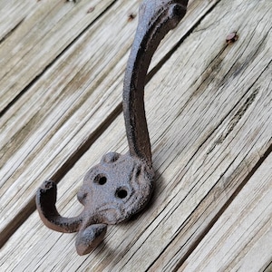 wall hook, hook, coat hook, towel hook, cast iron wall hook, entry hooks, industrial hooks, bathroom hook, vintage hook, bag hook
