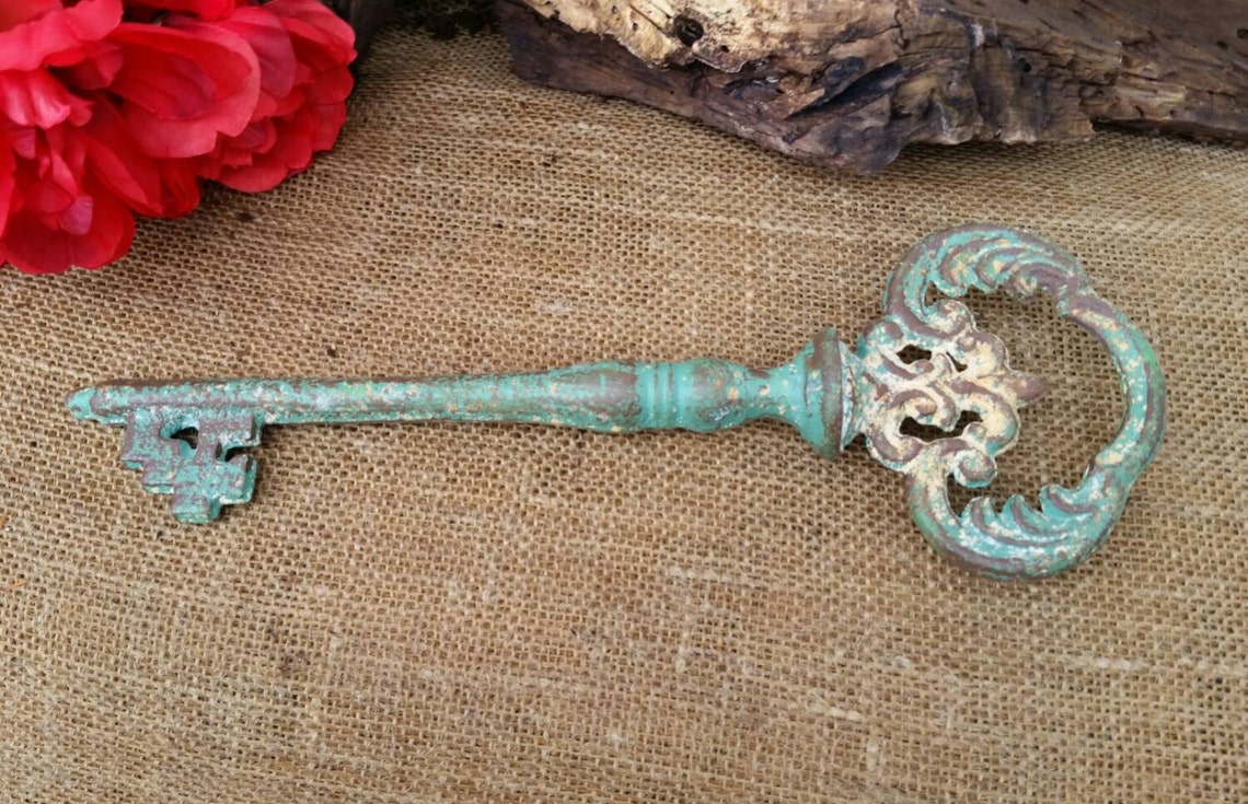 Skeleton Key Key Decor Decorative Wall Key Cast Iron Key Etsy