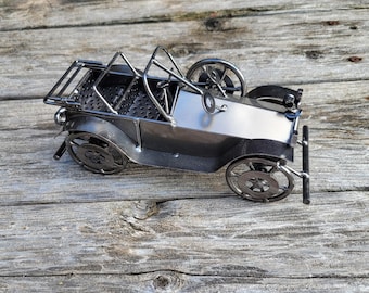 vintage car, tin lizzie, retro car, antique car, rat rod, gift for him, old time car,roadster, antique auto, retro car, car art, classic car