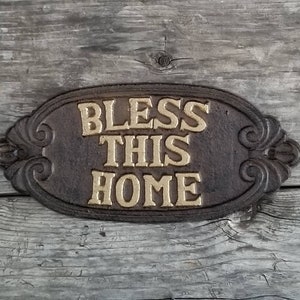 Bless this house gold photo main image 0