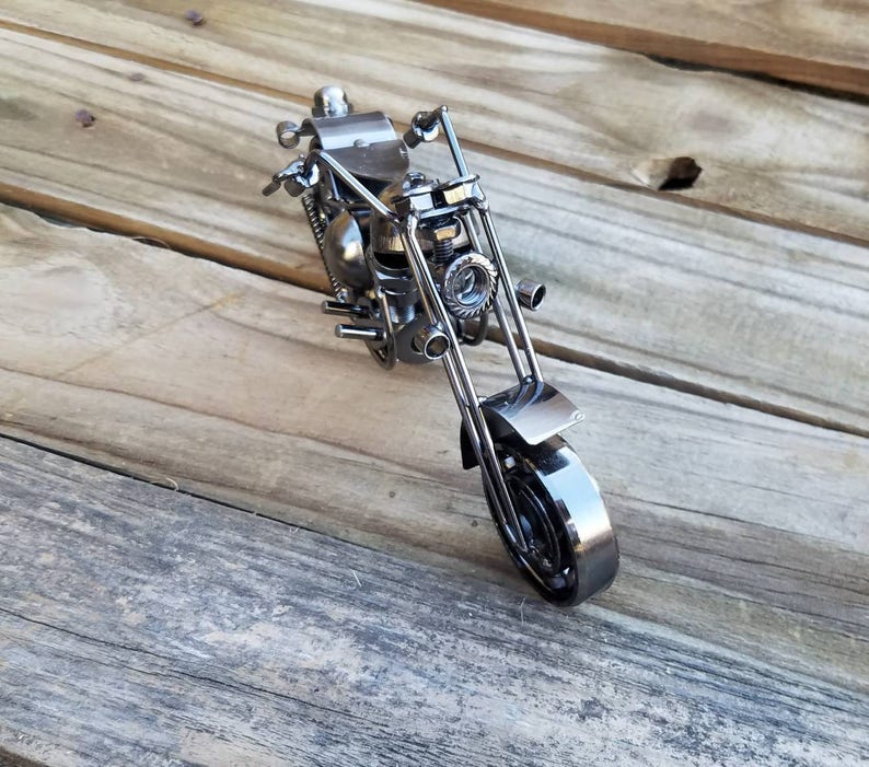 Motorcycle Harley Gifts for Him Dirtbike Gift Upcycled Etsy